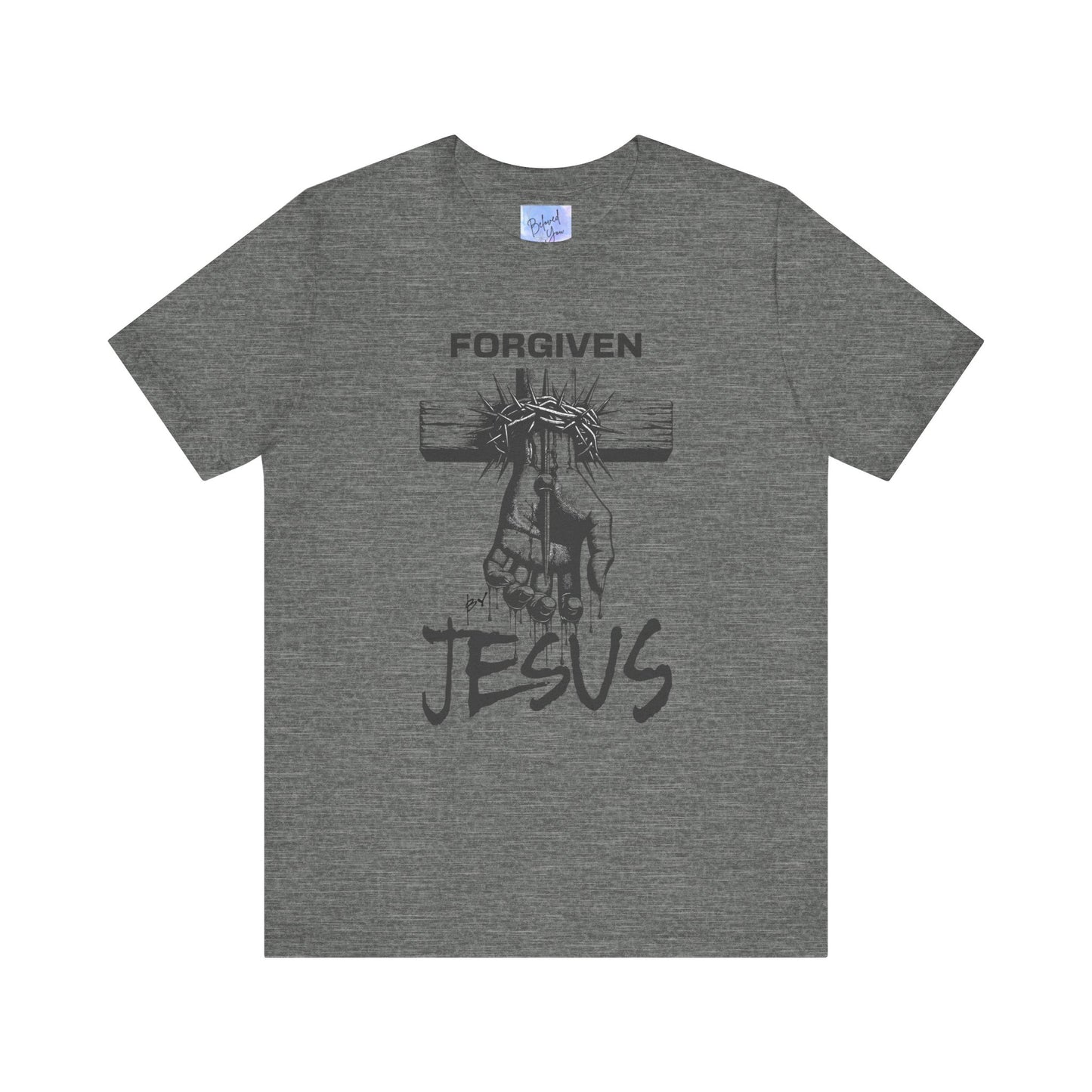 Forgiven By Jesus Short Sleeve Tee - Unisex T-Shirt