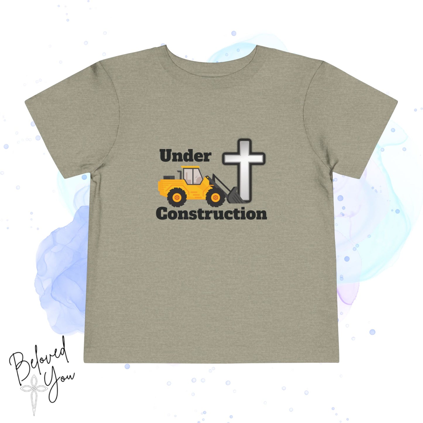 'Under Construction' - Toddler Short Sleeve Tee - Design for Little Builders