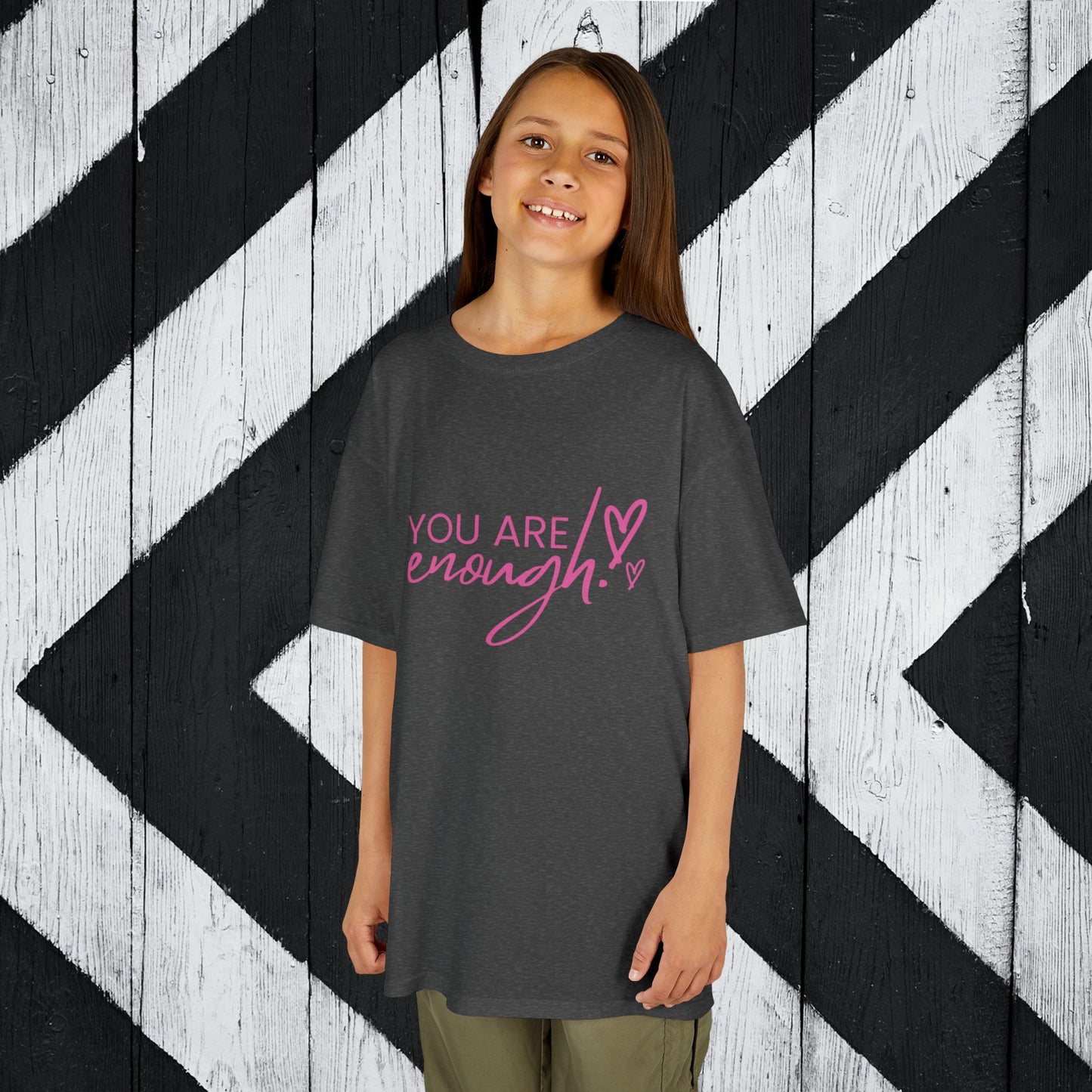 You Are Enough - Kids Heavy Cotton™ Tee