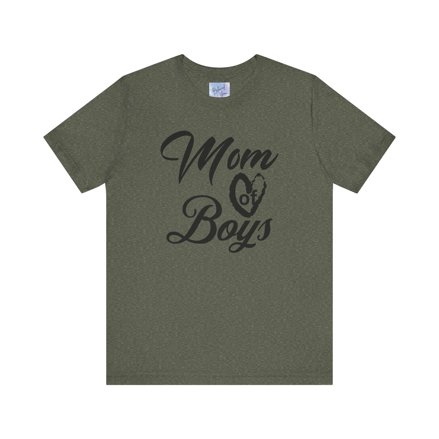Mom of Boys Jersey Tee