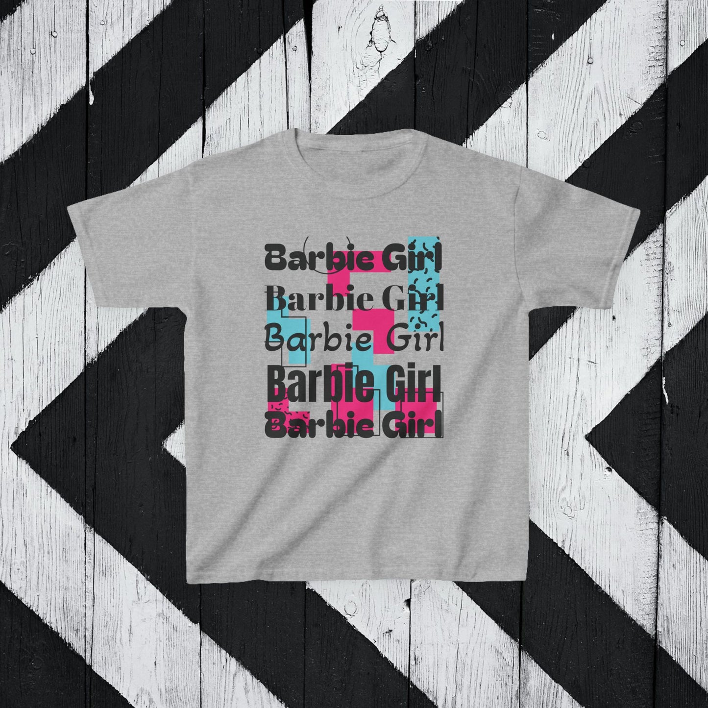 Barbie Girl Kids Heavy Cotton Tee - Fun and Stylish for Young Fans