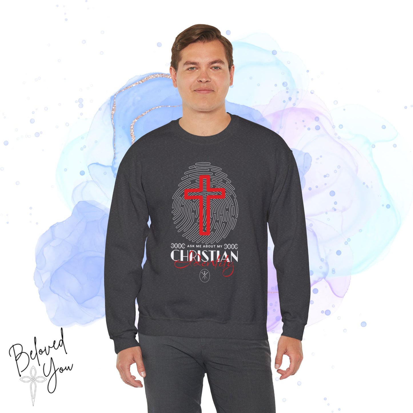 'Ask Me About My Christian Identity' - Crewneck Sweatshirt