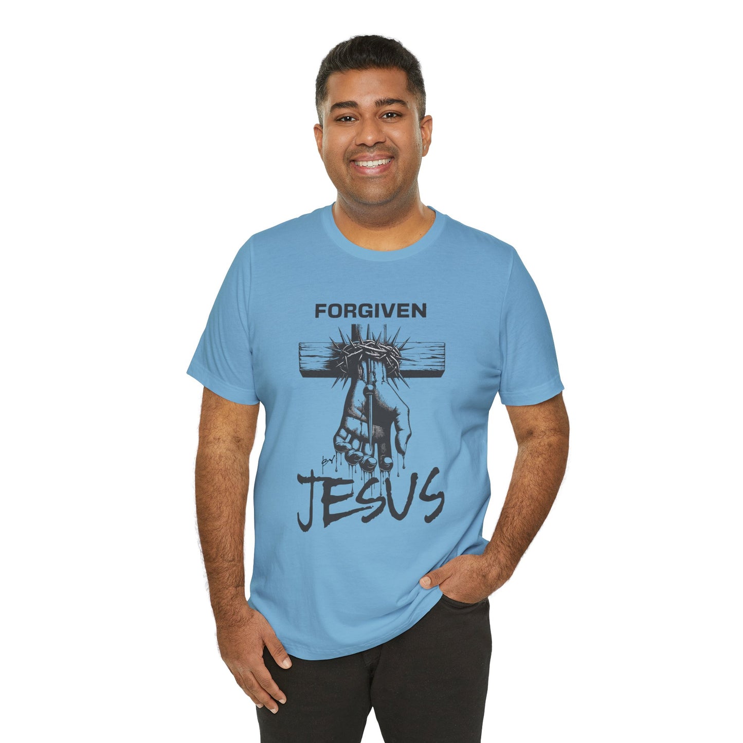 Forgiven By Jesus Short Sleeve Tee - Unisex T-Shirt