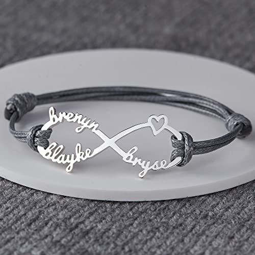 Infinity Bracelet With Names