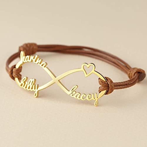 Infinity Bracelet With Names