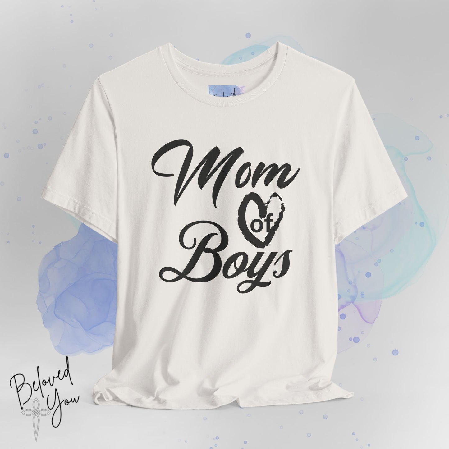Mom of Boys Jersey Tee