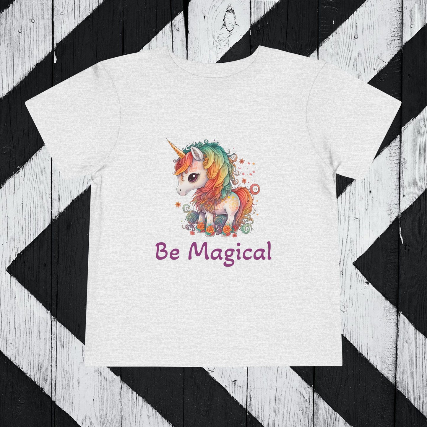 Be Magical Unicorn Toddler Tee - Cute Kids T-Shirt for Playful Adventures