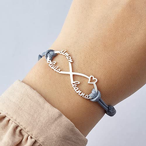 Infinity Bracelet With Names