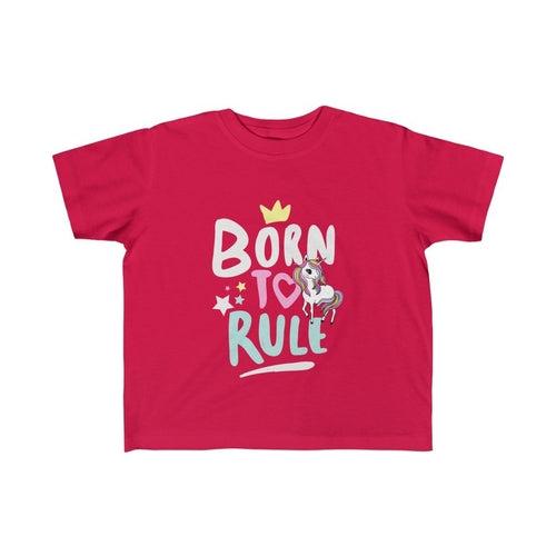 Born to Rule Unicorn Girl Tee