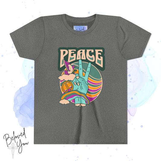 Youth Peace- Retro Short Sleeve Tee