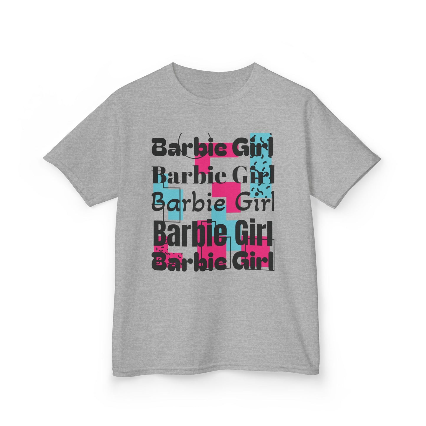 Barbie Girl Kids Heavy Cotton Tee - Fun and Stylish for Young Fans