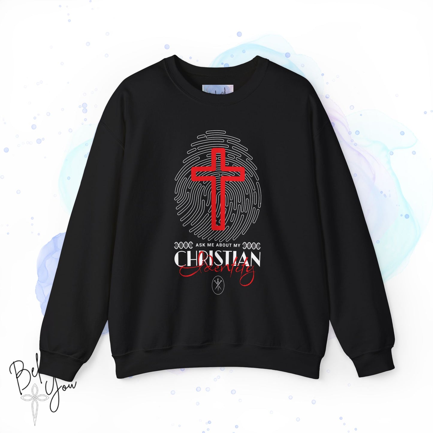 'Ask Me About My Christian Identity' - Crewneck Sweatshirt