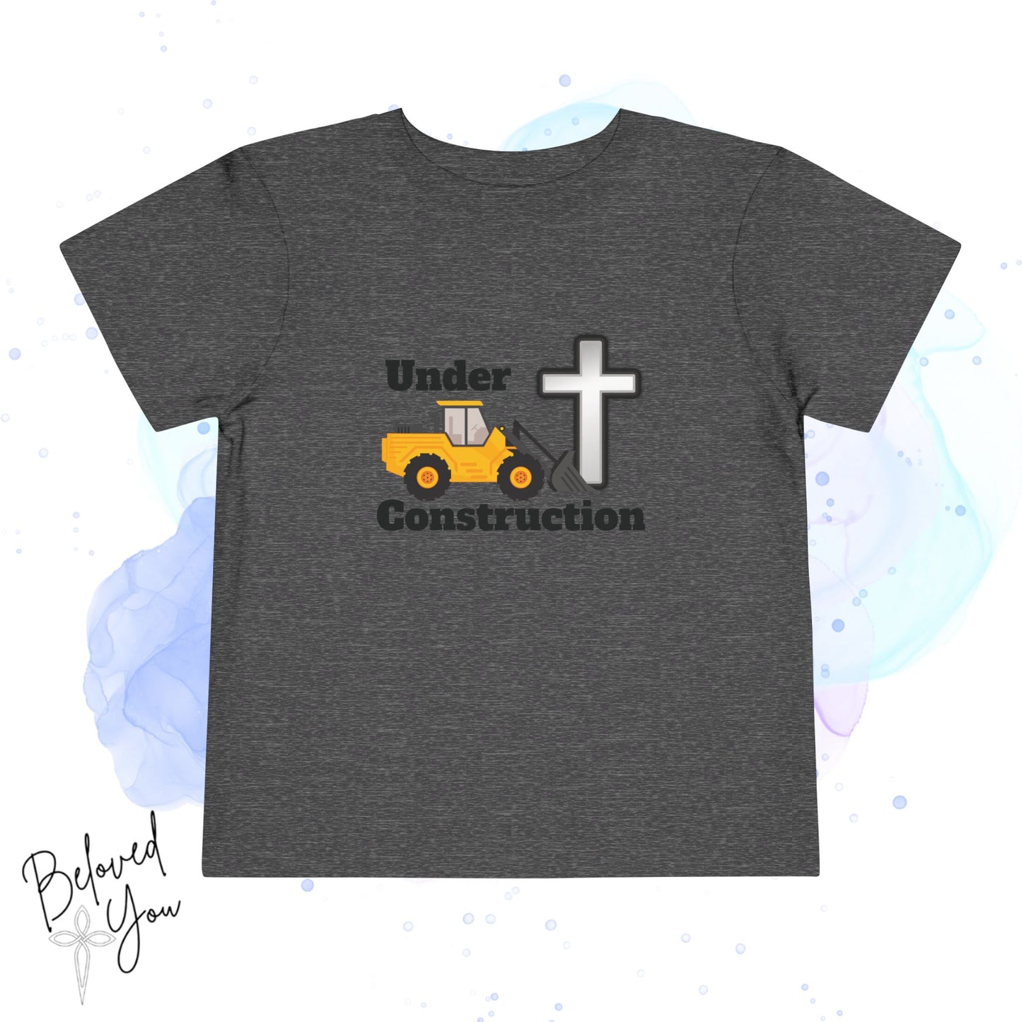 'Under Construction' - Toddler Short Sleeve Tee - Design for Little Builders