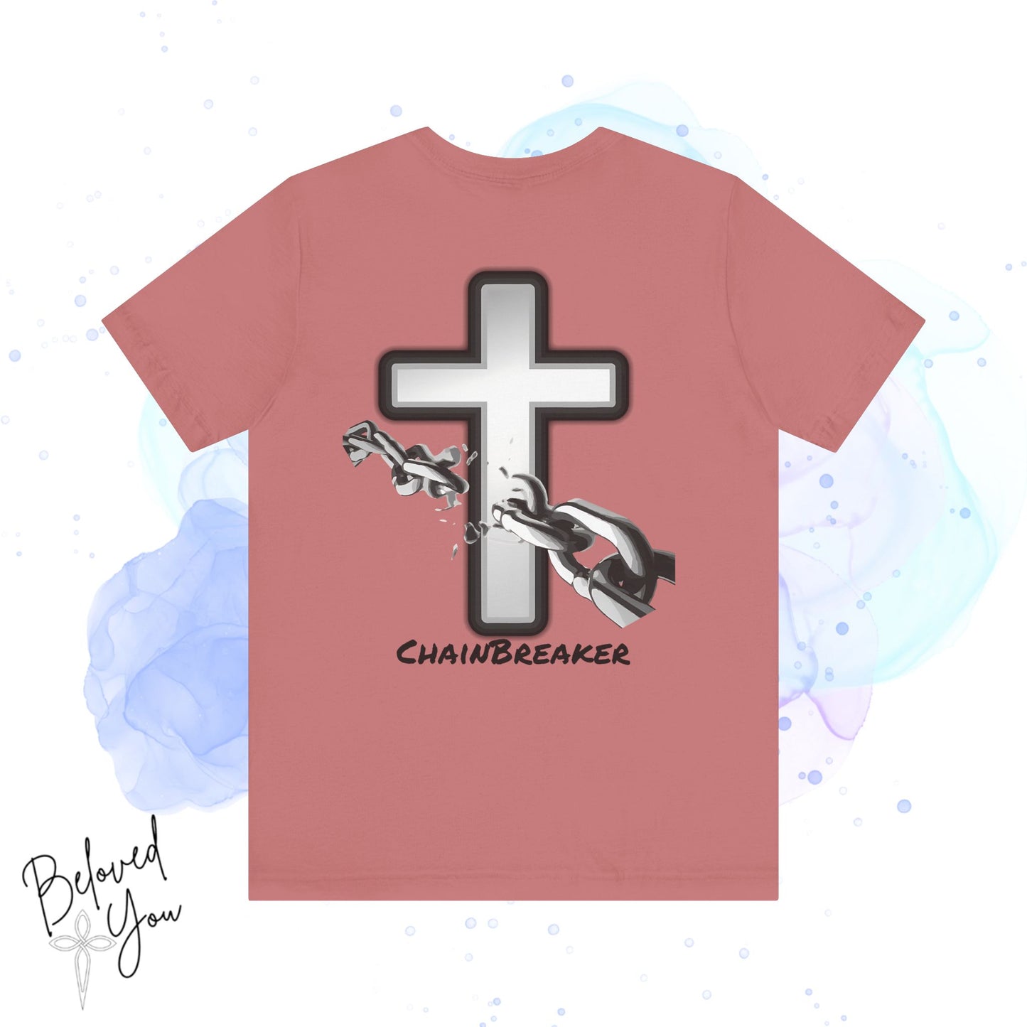 Inspirational Unisex Jersey Tee - 'ChainBreaker' and Isaiah 61 Design