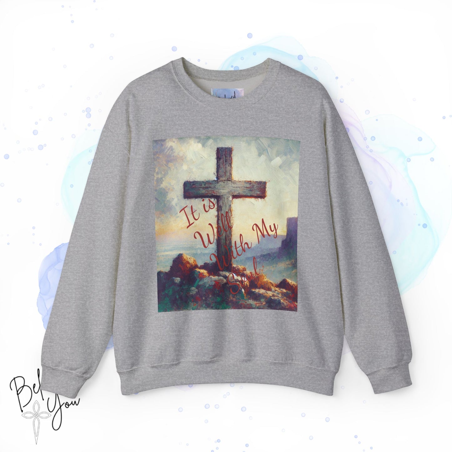 "It is Well With My Soul" - Unisex Crewneck Sweatshirt