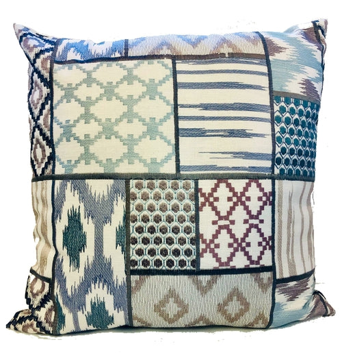 Crestmont Decorative Embroidered Pillow Cover 20x20 Set of 2