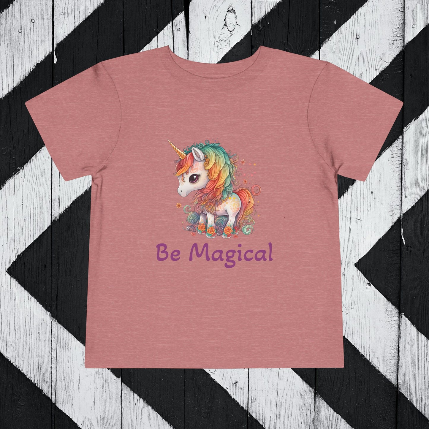 Be Magical Unicorn Toddler Tee - Cute Kids T-Shirt for Playful Adventures