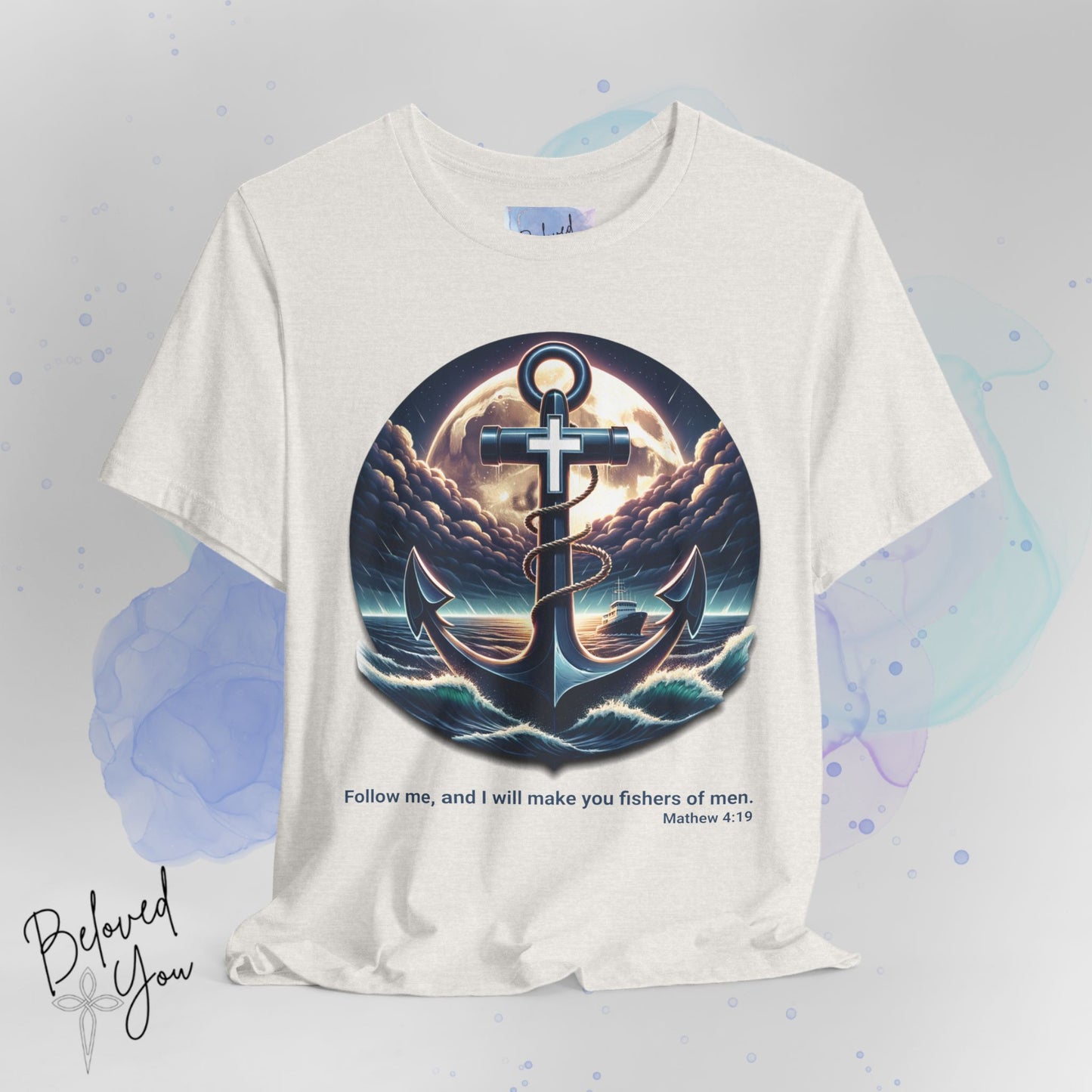 Follow Me, Fisher of Men - Unisex Jersey Short Sleeve Tee