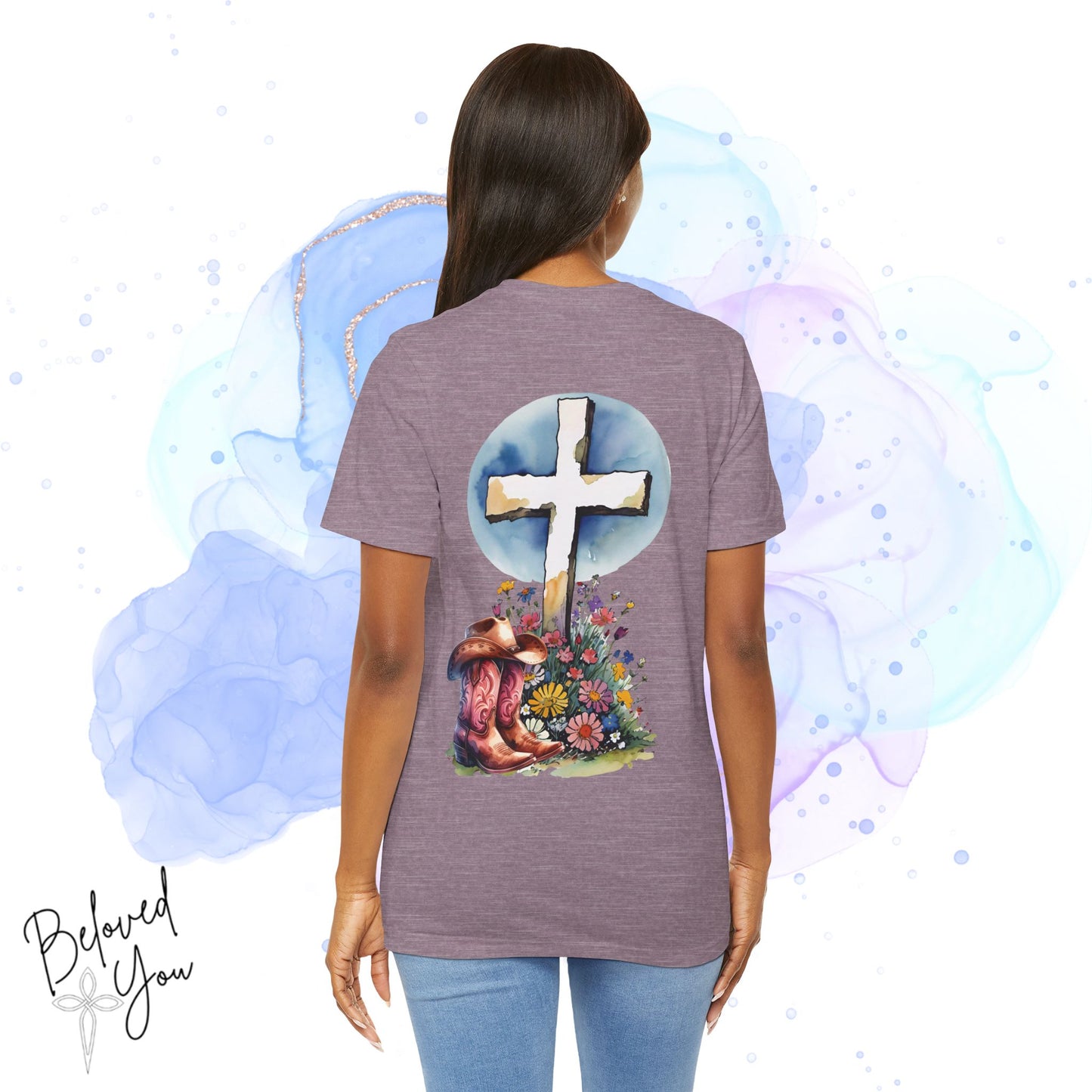 "Real Cowgirls Love Jesus" - Unisex Jersey Tee