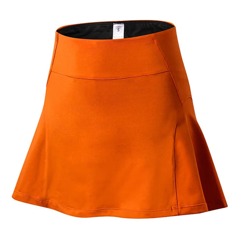 Women Solid Color Skort Exercise Yoga Skirt Quick Dry