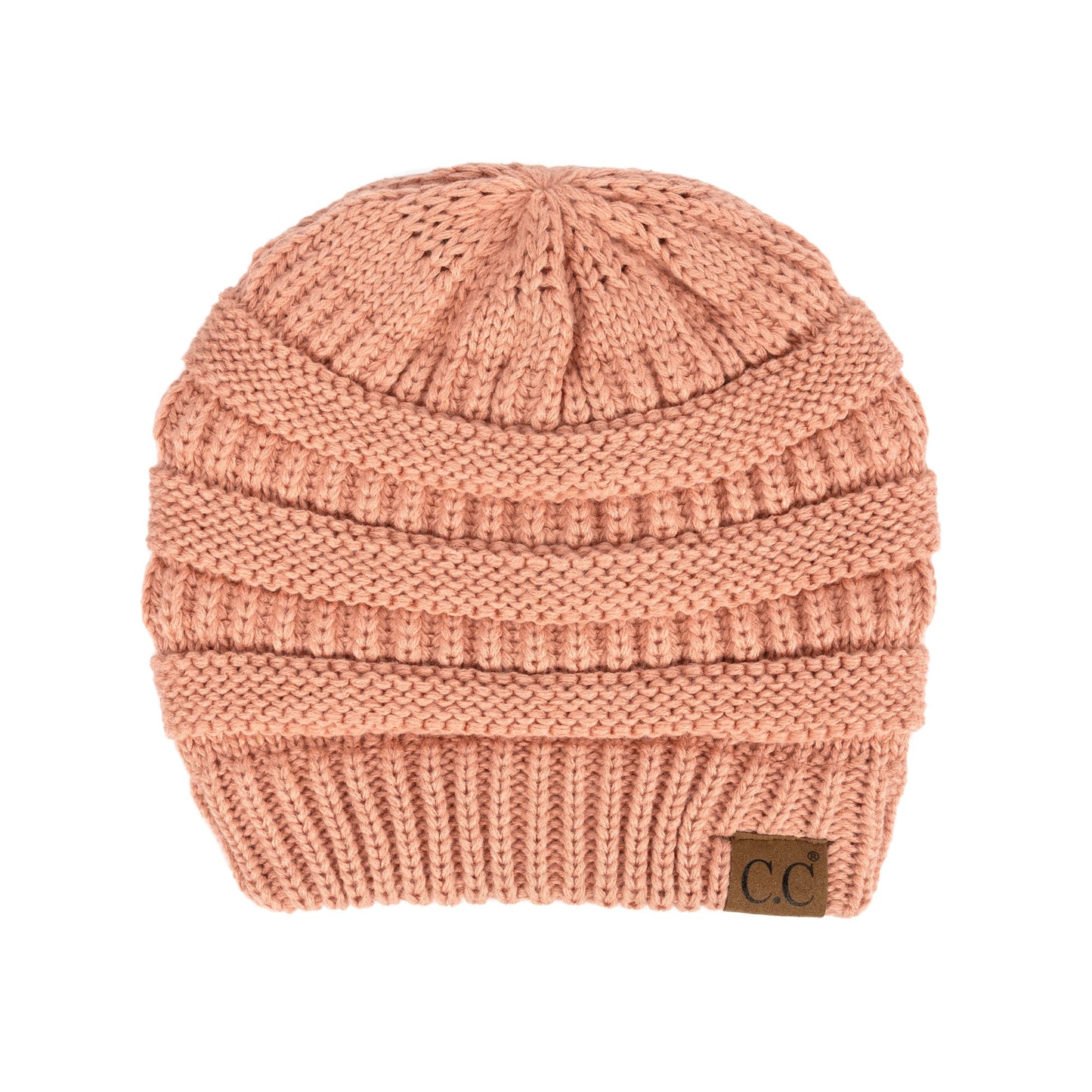 CC Beanie Popular Unisex Cable Knit Men Women Kids Skully Winter Hats