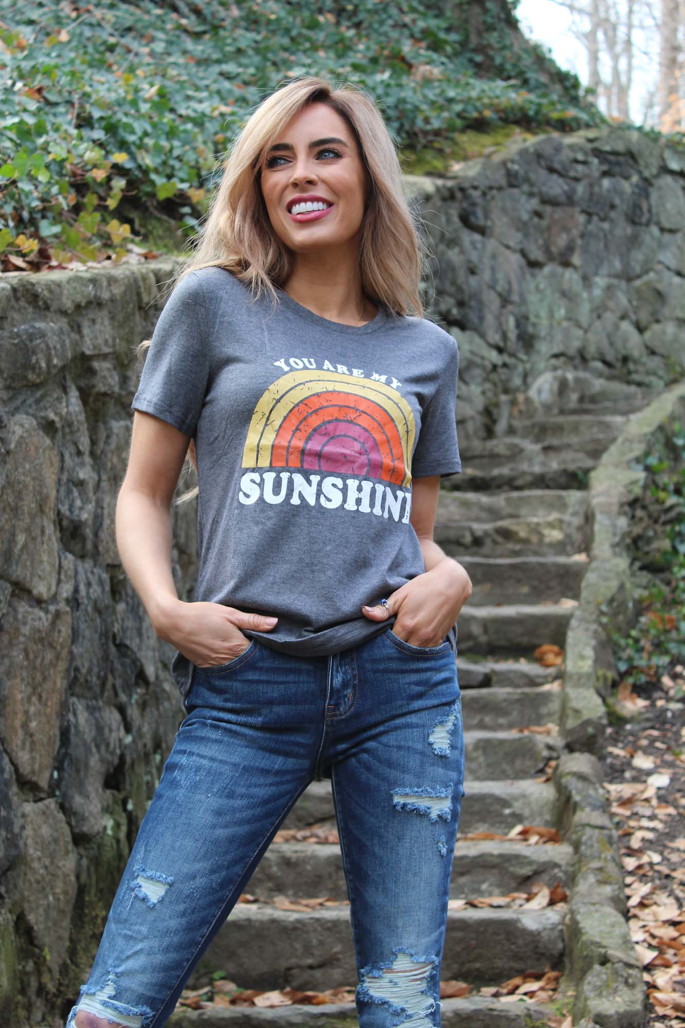 You Are My Sunshine Rainbow T-Shirt