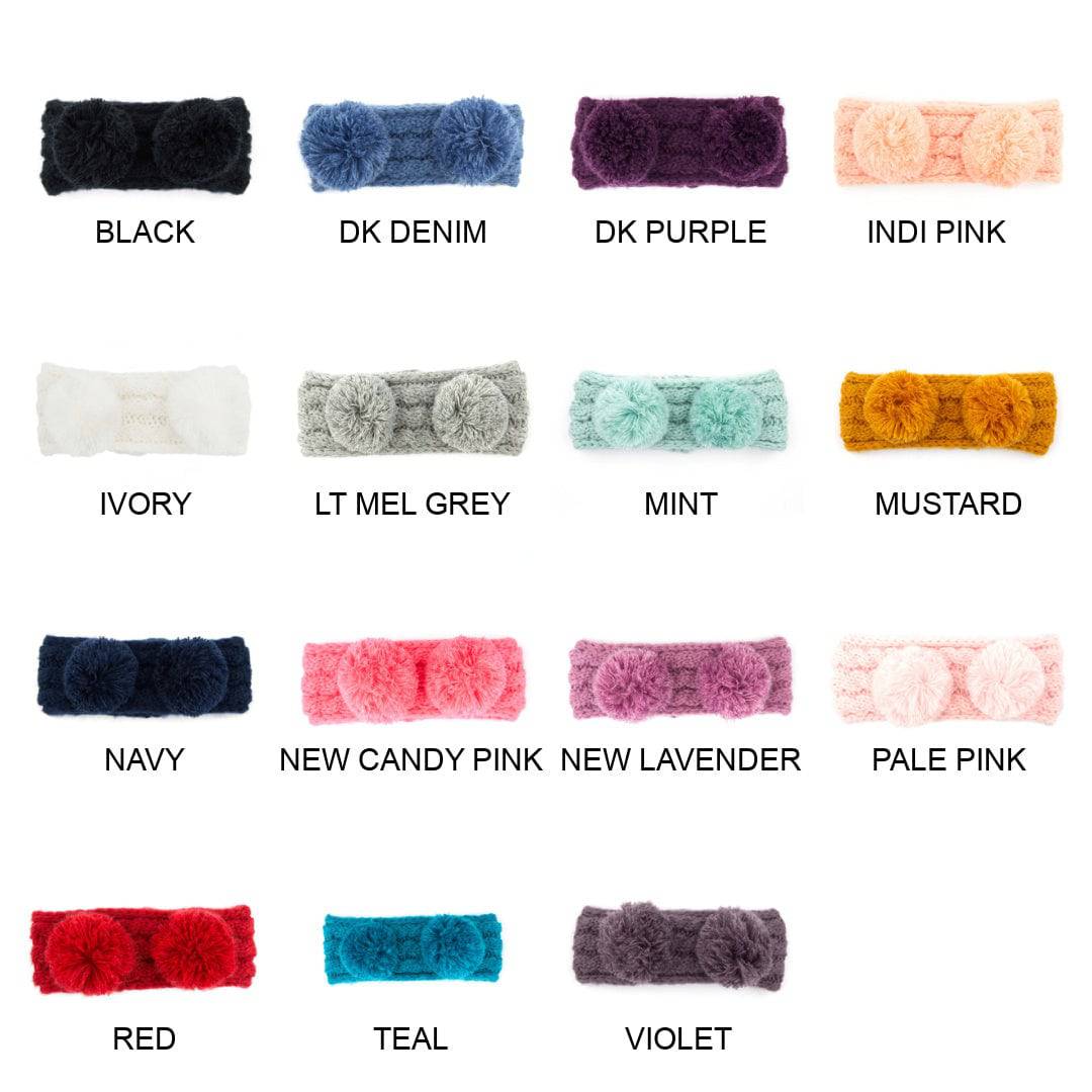 CC Kids Pom Headwrap