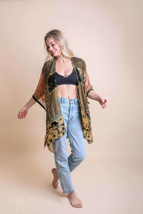 Bohemian Burnout Kimono