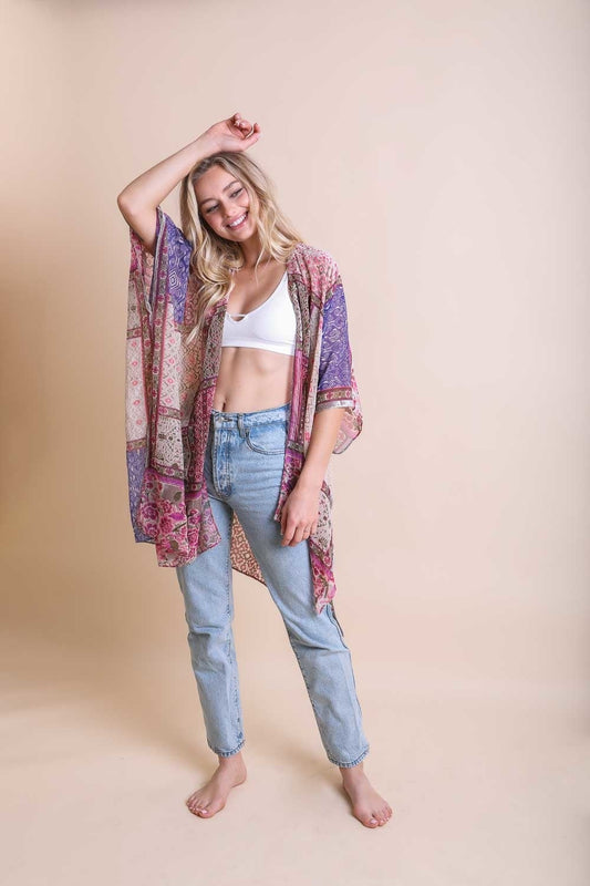 Bohemian Burnout Kimono