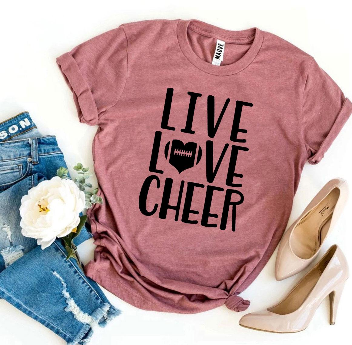 Live Love Cheer T-shirt