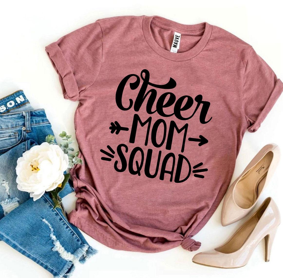 Cheer Mom Squad T-shirt