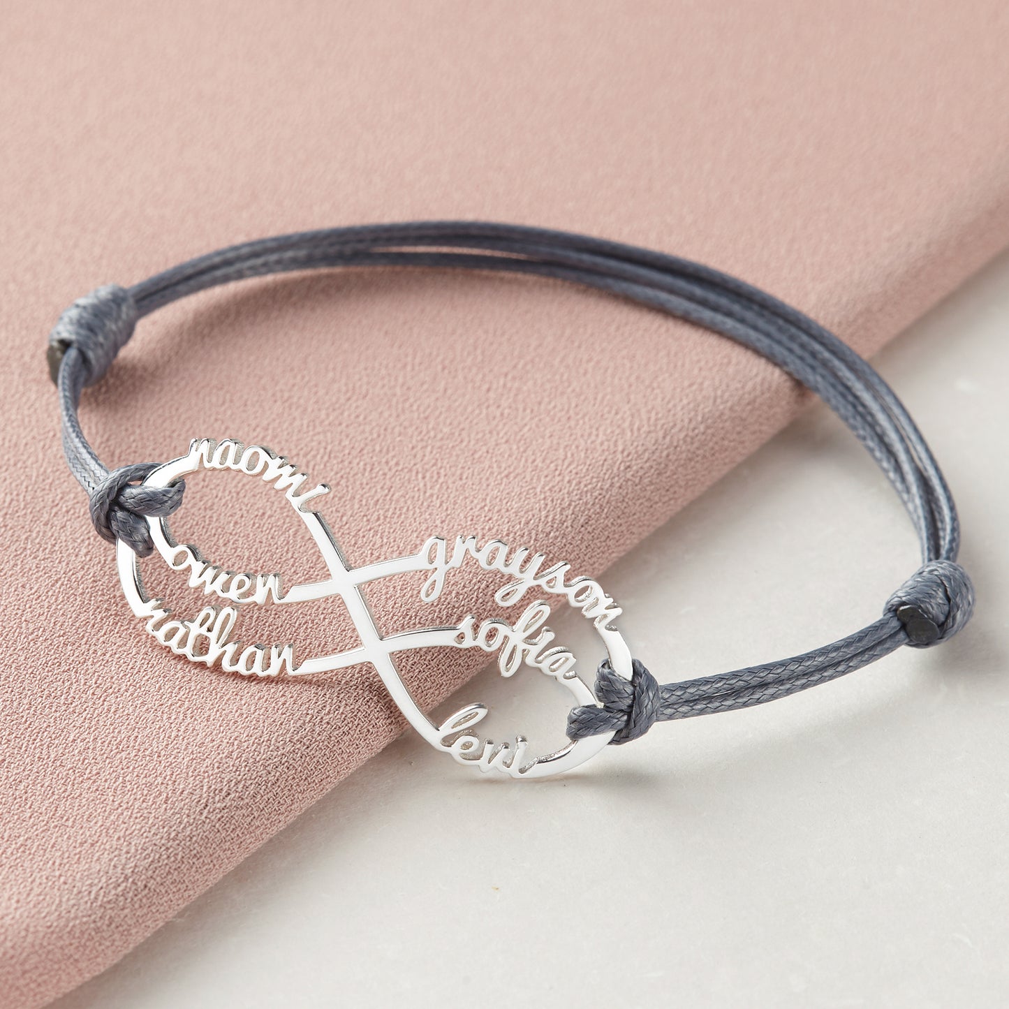 Infinity Bracelet With Names