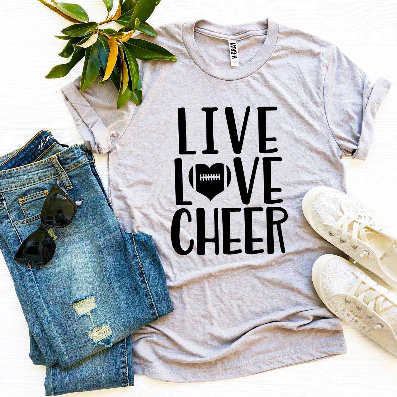 Live Love Cheer T-shirt