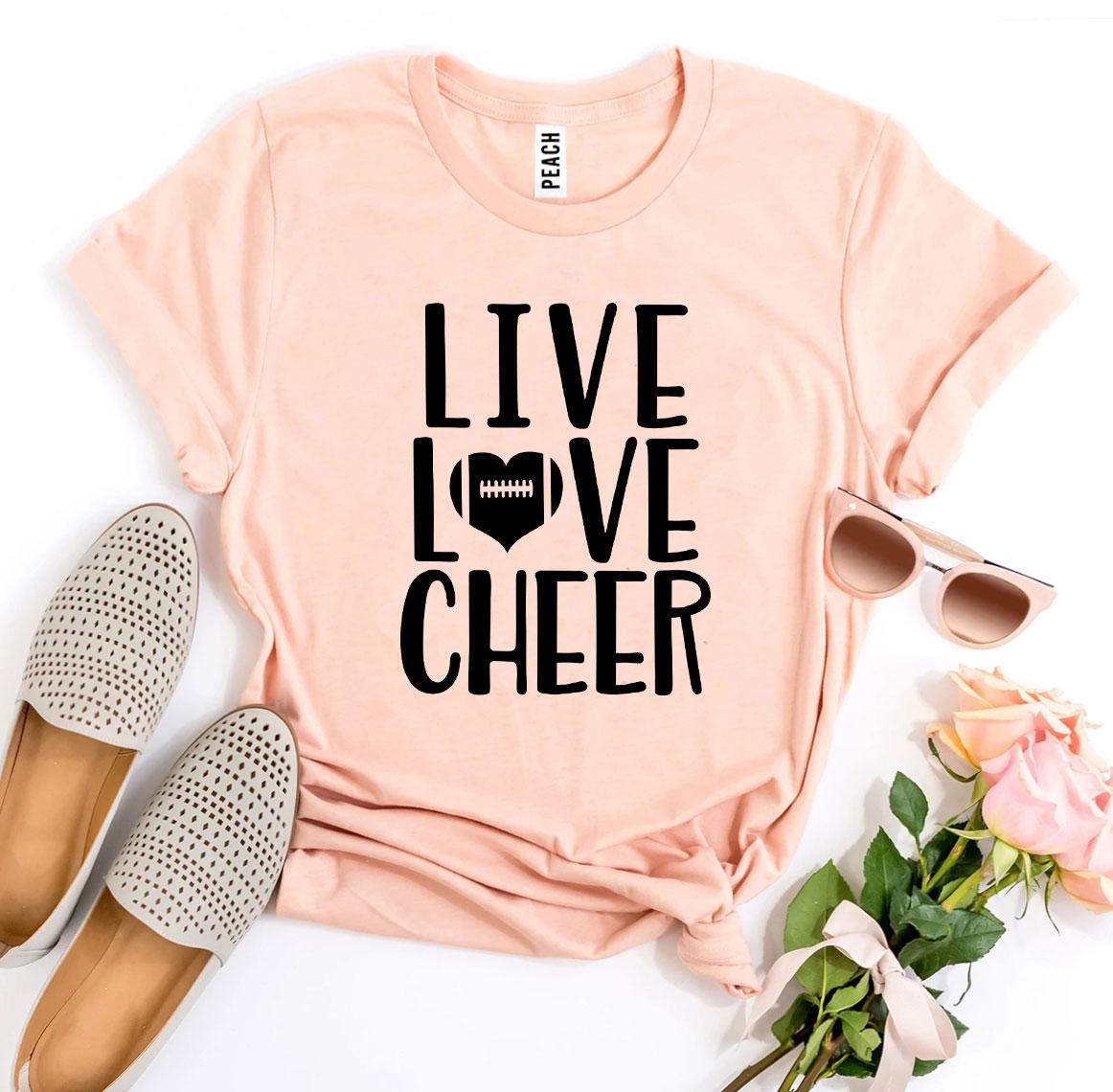 Live Love Cheer T-shirt