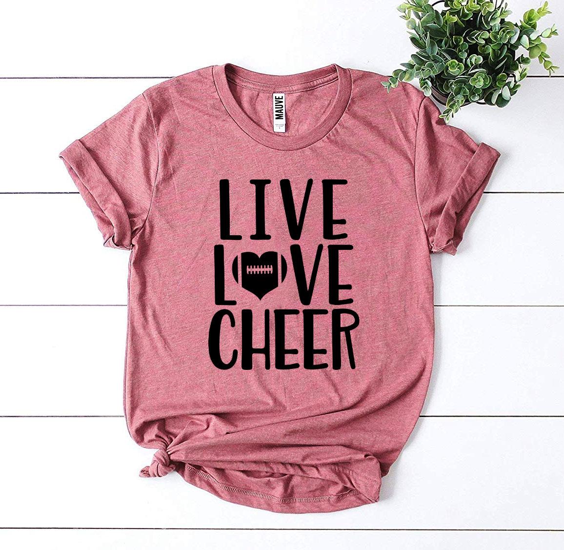 Live Love Cheer T-shirt