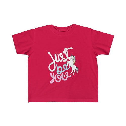 Just Be You Unicorn Girl Tee