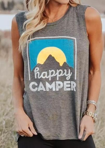 Happy Camper Tank Top