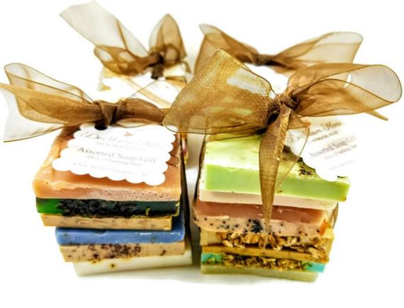 Vegan Soap Sampler Set 6-8 Slices