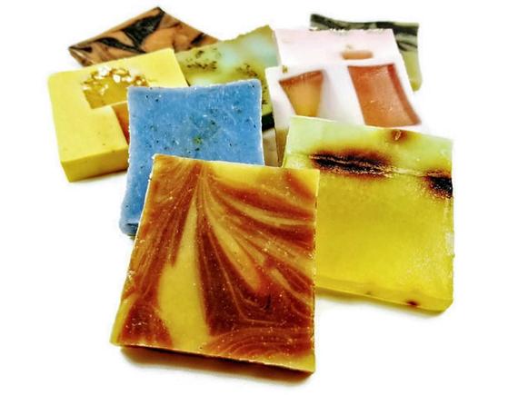 Vegan Soap Sampler Set 6-8 Slices