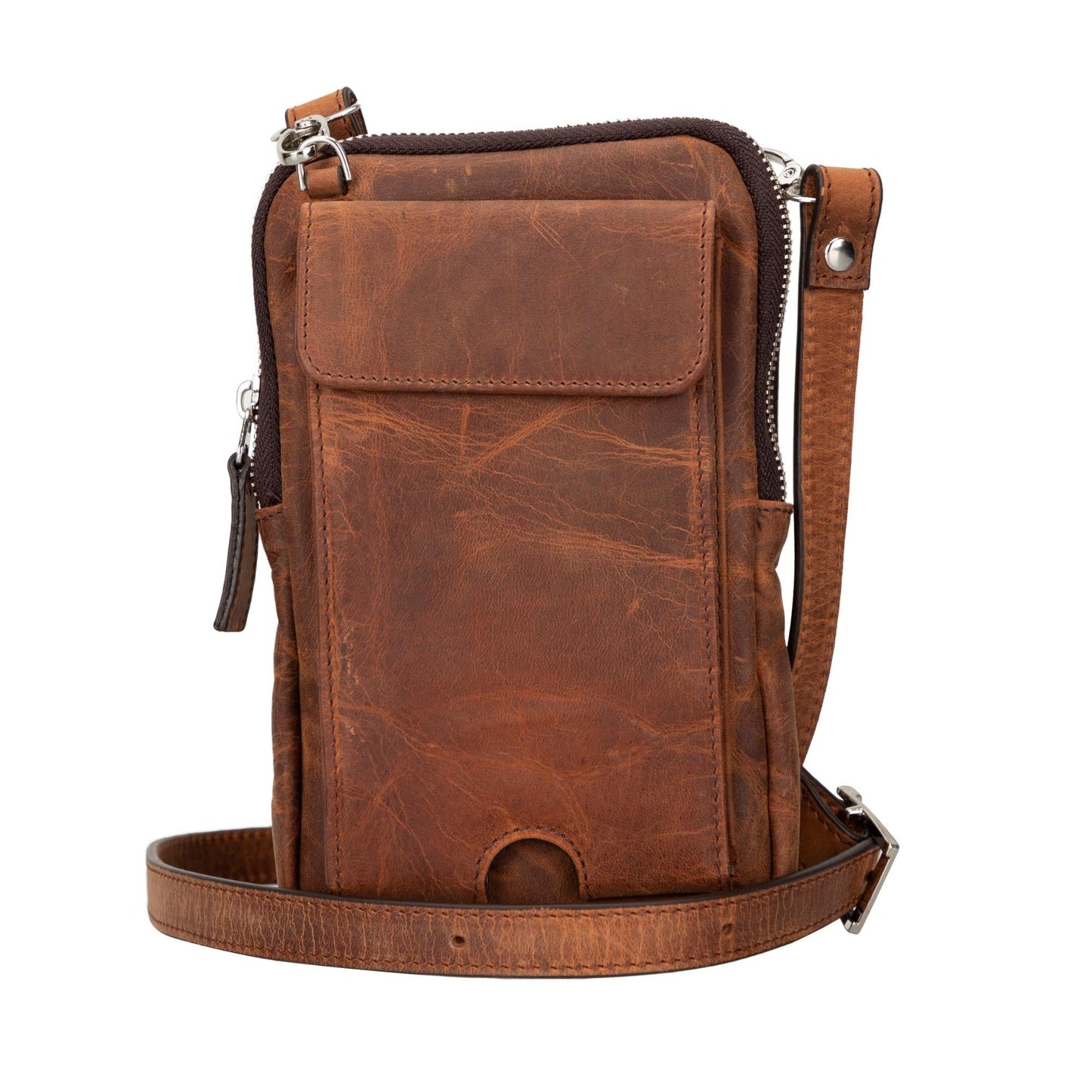 Niagara Leather Crossbody Phone Bag