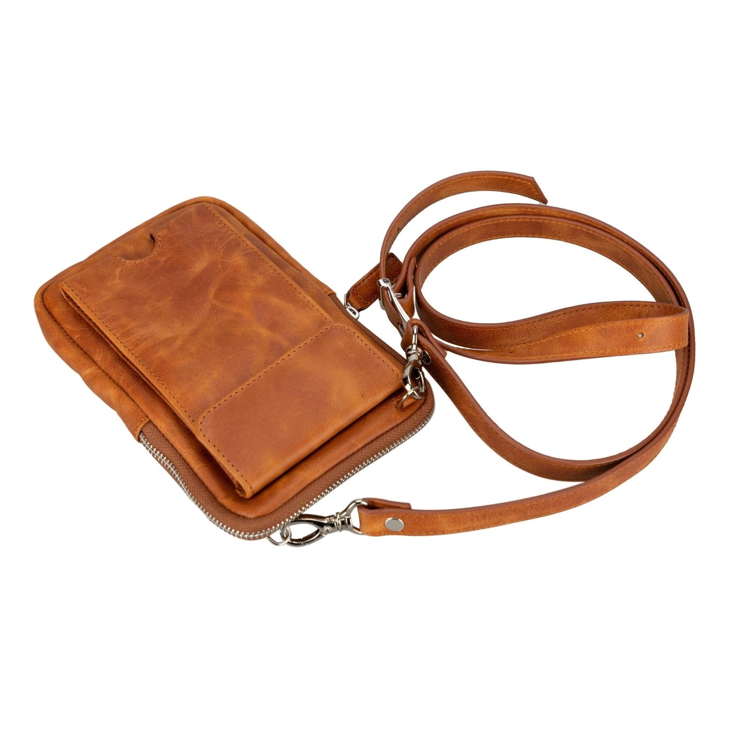 Niagara Leather Crossbody Phone Bag