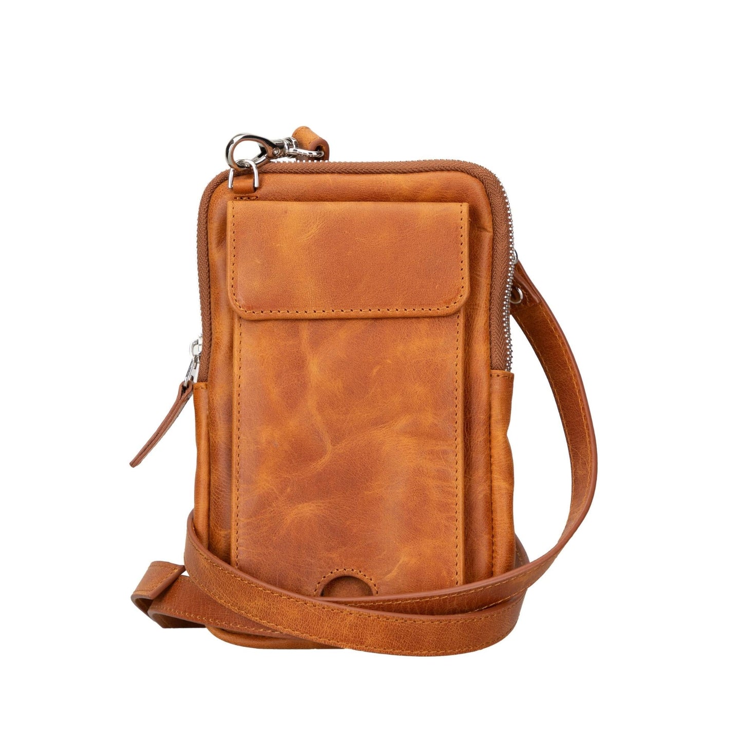 Niagara Leather Crossbody Phone Bag