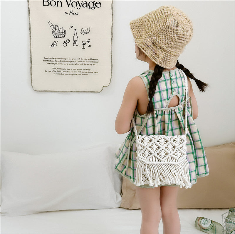 Baby Fashion Handmade Knitted Crossbody Bags