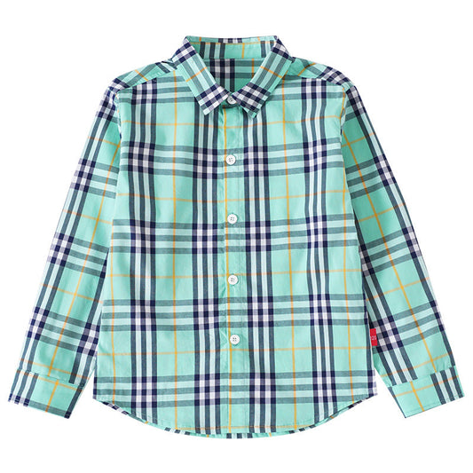 Baby Boy Classic Button Front Lapel Shirt