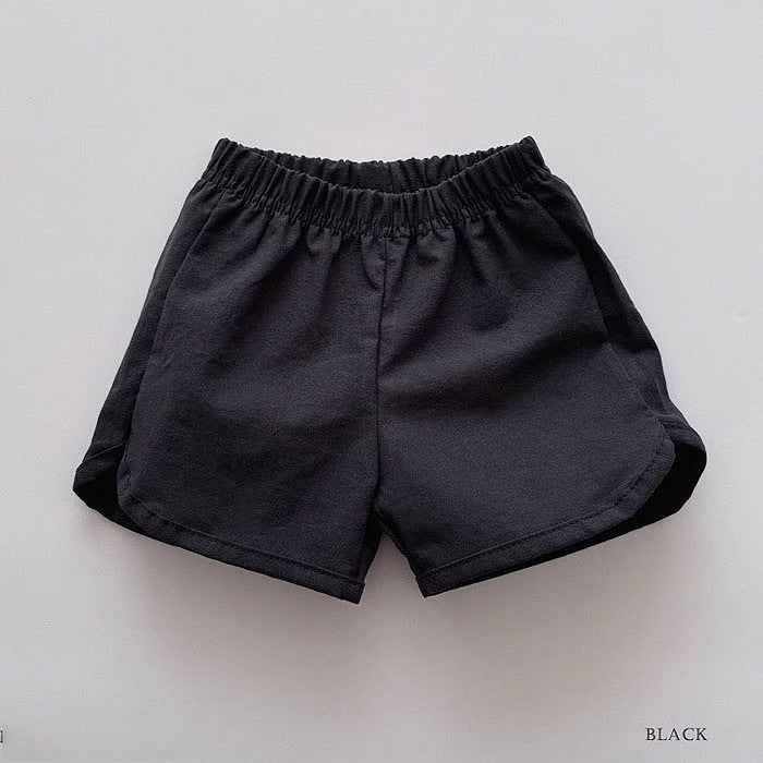 Summer New Arrival Baby Kids Unisex Casual Thin Solid Color Versatile